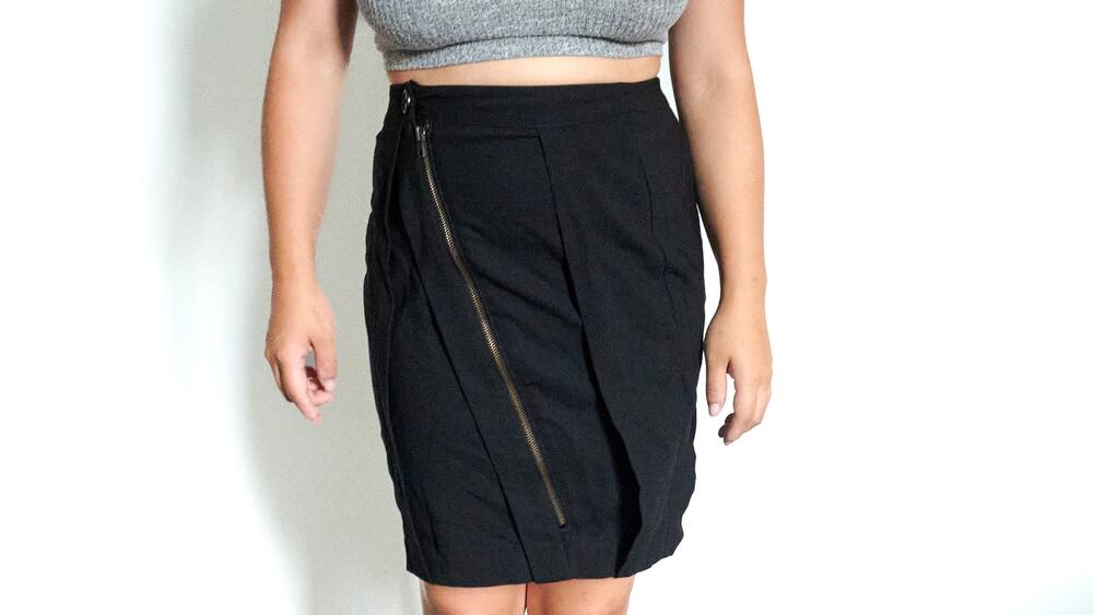 Proenza Schouler Black Pleated Pencil Skirt Size 4